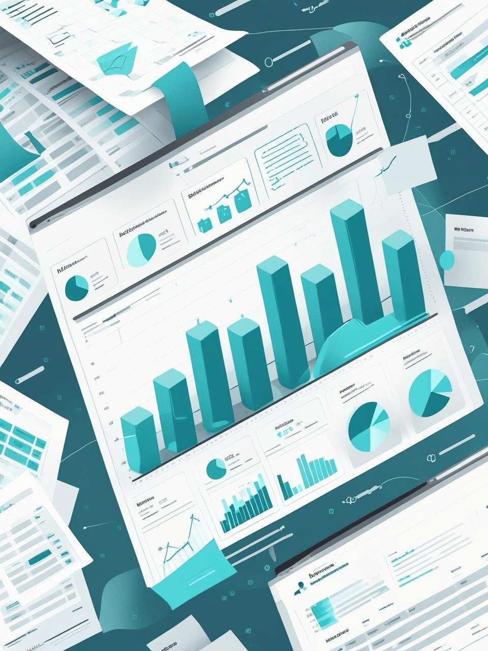 Power BI dashboard showing business insights